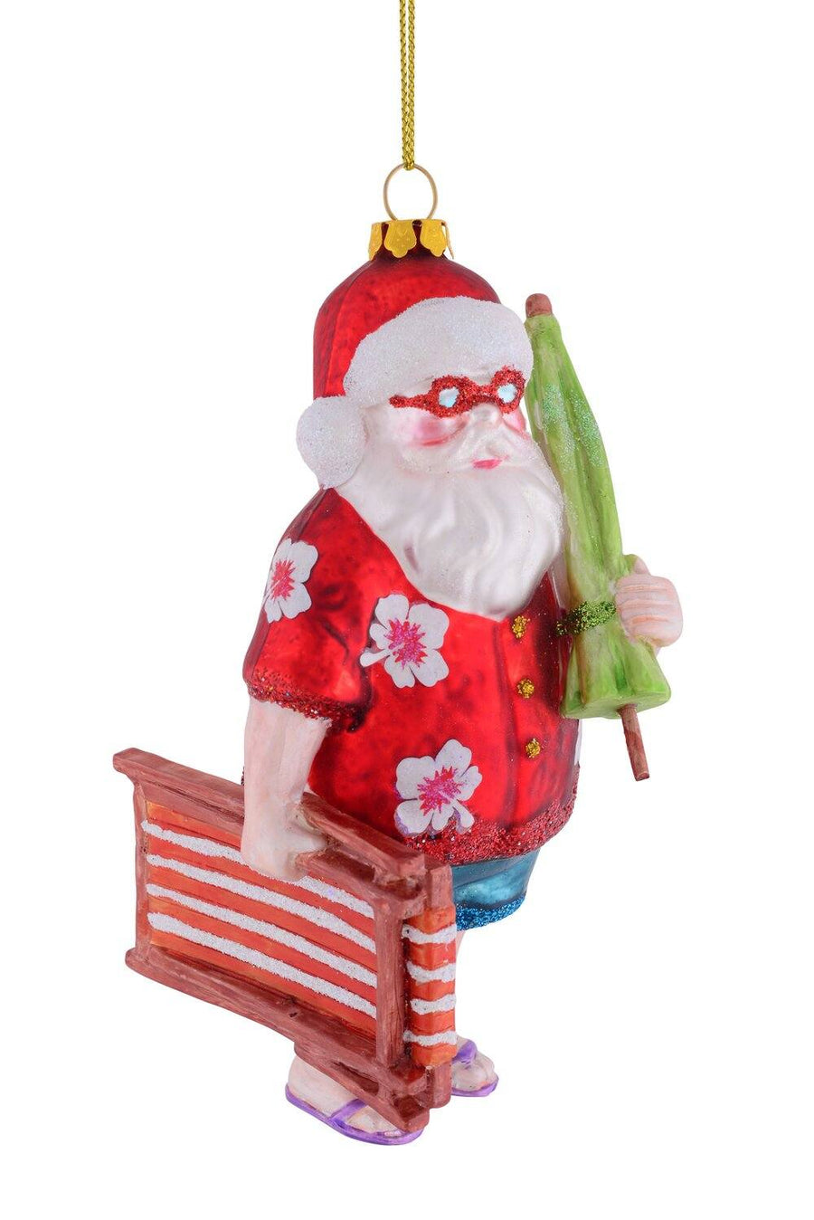 Decorazione in vetro Santa's Holiday