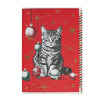 Biglietto Doppio Xmas Cat