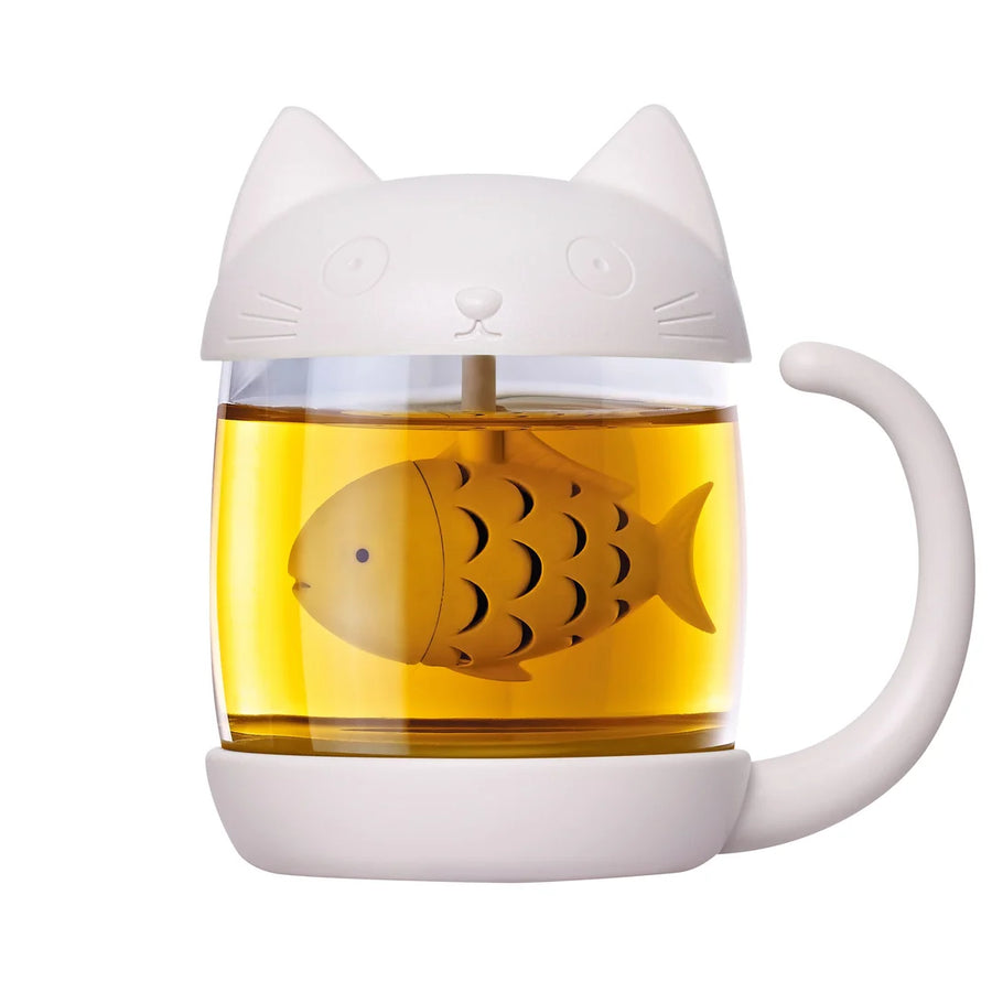 Tazza con infusore Cat