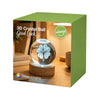 Palla di vetro 3D luminosa Good Luck