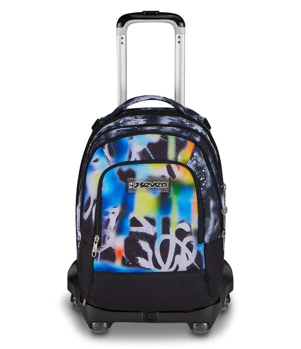 Trolley Scuola JACK 8 Ruote Detatch Buzzy Note Boy - La Sibilla