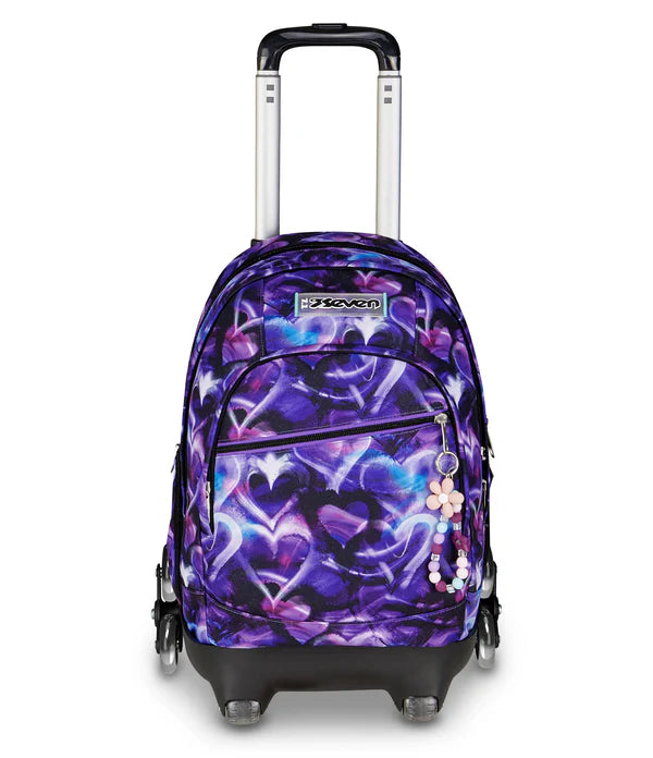 Trolley Scuola Comby 8 Ruote Lovepass - La Sibilla