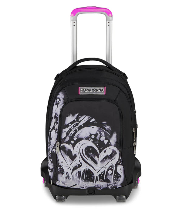 Trolley Scuola JACK 8 Ruote Detatch Plumpy Line Girl - La Sibilla