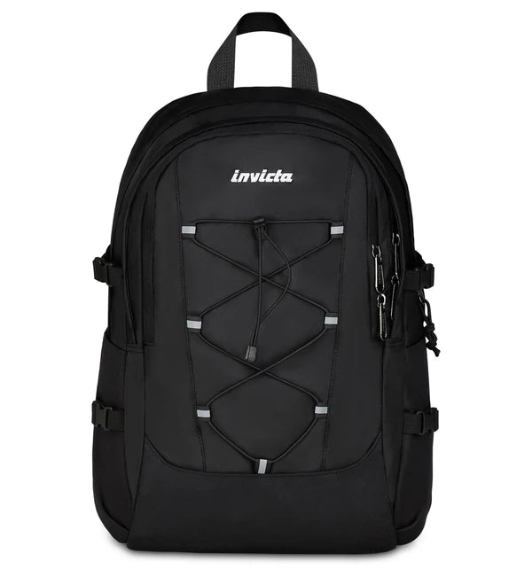 Zaino Scuola Invict-Act Plus Black - La Sibilla