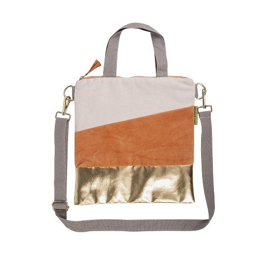 Borsa a tracolla Velvet Patchwork