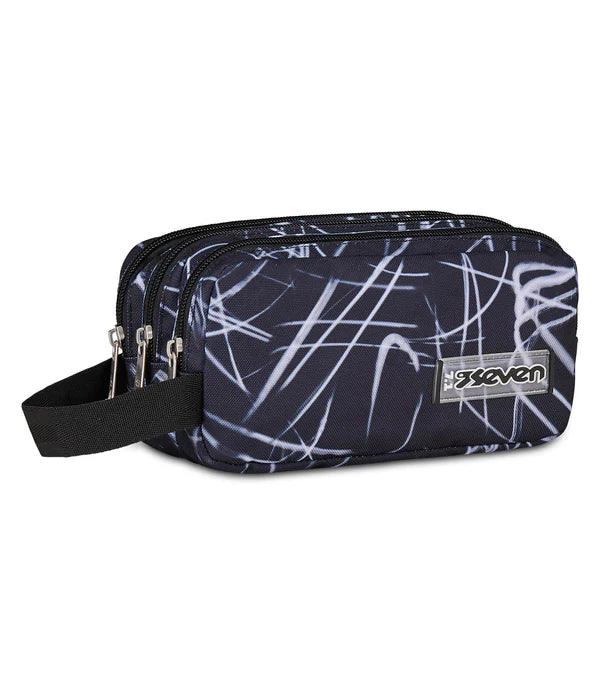 Astuccio Scuola 3 zip Freethink Boy Night - La Sibilla