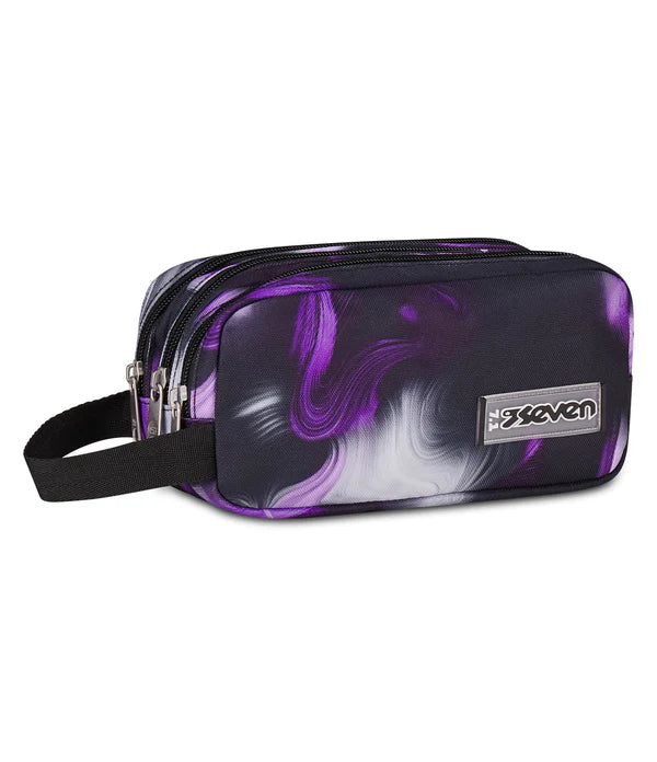 Astuccio Scuola 3 zip Freethink Girl Violet - La Sibilla