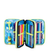 Astuccio Scuola 3 zip Shadow of Color Green