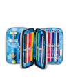 Astuccio Scuola 3 zip Shadow of Color White