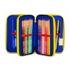 Astuccio Scuola 3 zip Pokemon