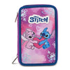 Astuccio Scuola 3 zip Lilo & Stitch