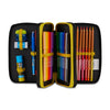 Astuccio Scuola 3 zip Sonic The Hedgehog