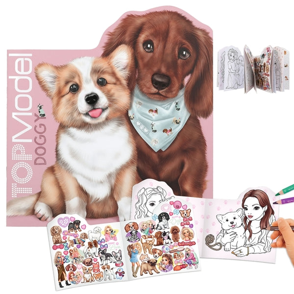Album da colorare Doggy - Top Model - La Sibilla