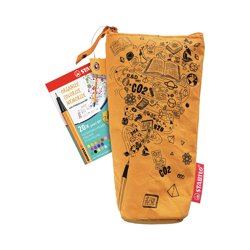 STABILO Pen Point 88 in Astuccio di Carta Resistente e Lavabile - 20 colori assortiti - La Sibilla