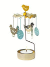 Giostrina Girevole portacandele The Henhouse Pluto Design - La Sibilla