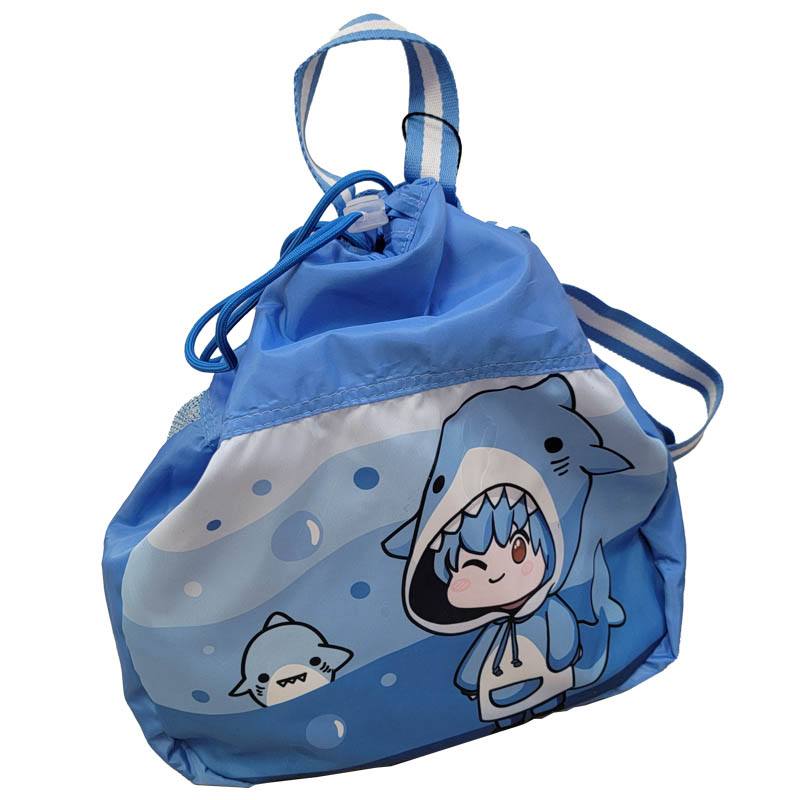 Sacca gym bag Blue Kawaii - La Sibilla