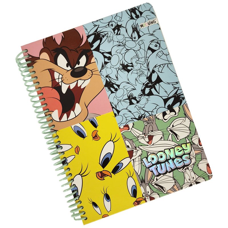 Quaderno Spiralato L Looney Mooving - La Sibilla