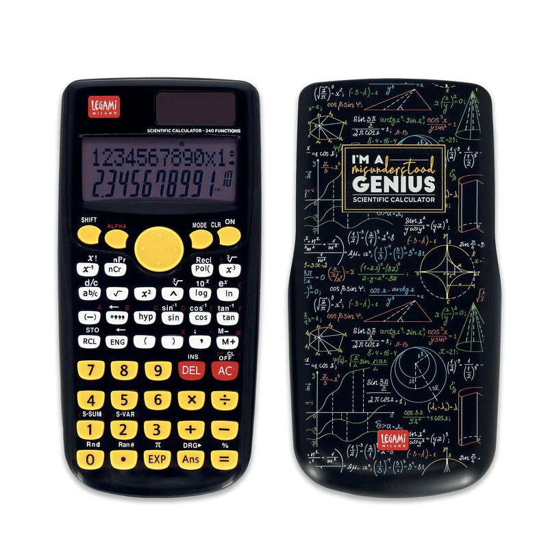 Calcolatrice Scientifica Genius - Legami - La Sibilla