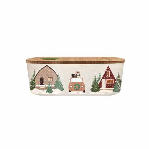 Lunchbox Bioloco Plant Chic.Mic - Forma Ovale Wintertime - La Sibilla