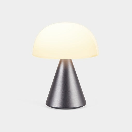 Lampada Led portatile Mina L Metallic Grey - Lexon - La Sibilla