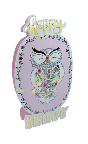 Biglietto di Auguri Owl - Second Nature - La Sibilla