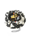 Sacco Porta Giochi e Tappeto 2 in 1 in cotone Play &amp; Go - Road Map - La Sibilla
