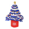 Biglietto pop up Florever by Origamo - Xmas Tree Violet - La Sibilla