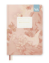 Notebook B6 Cranes and Blossom - La Sibilla