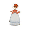 Lady decorativa arancione Baden - La Sibilla