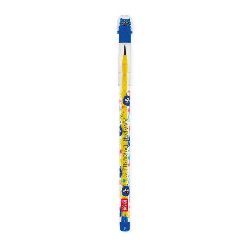 Matita impilabile con gomma Monster - Legami - La Sibilla