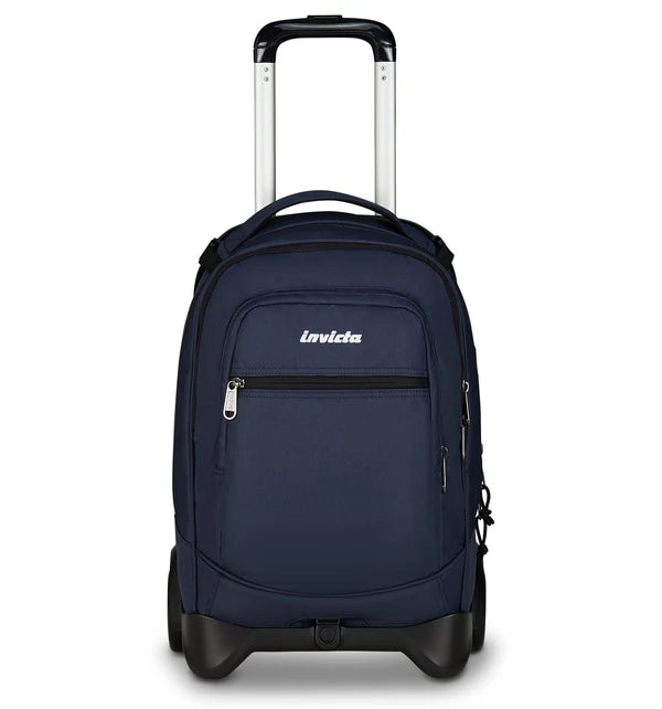 Trolley Scuola Plug Plain Blue - Invicta - La Sibilla