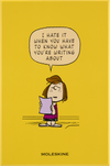 Taccuino Large a righe Peanuts Giallo Moleskine - La Sibilla