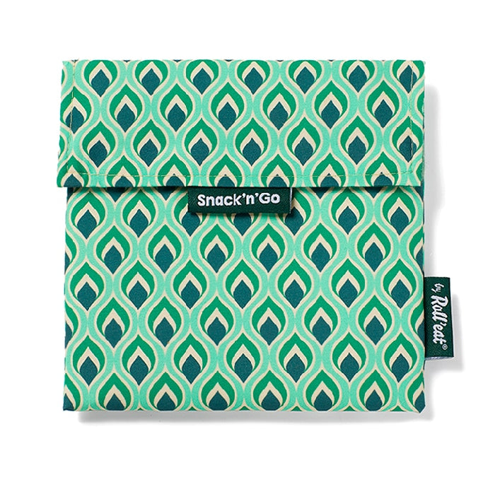 Lunchbag Riutilizzabile Snack'n'Go Vintage Flame - Roll'Eat - La Sibilla