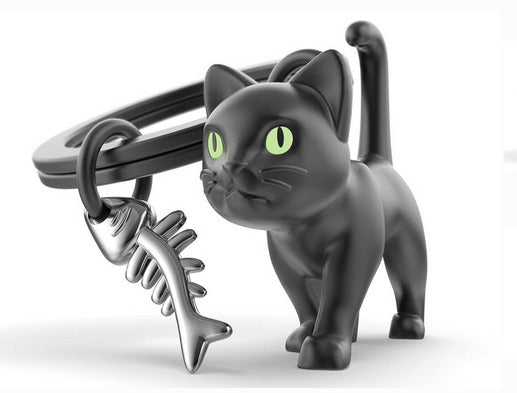 Portachiavi Black Cat - Metalmorphose - La Sibilla
