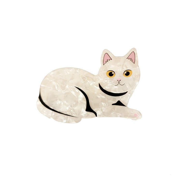 Pinza per capelli White Cat - La Sibilla