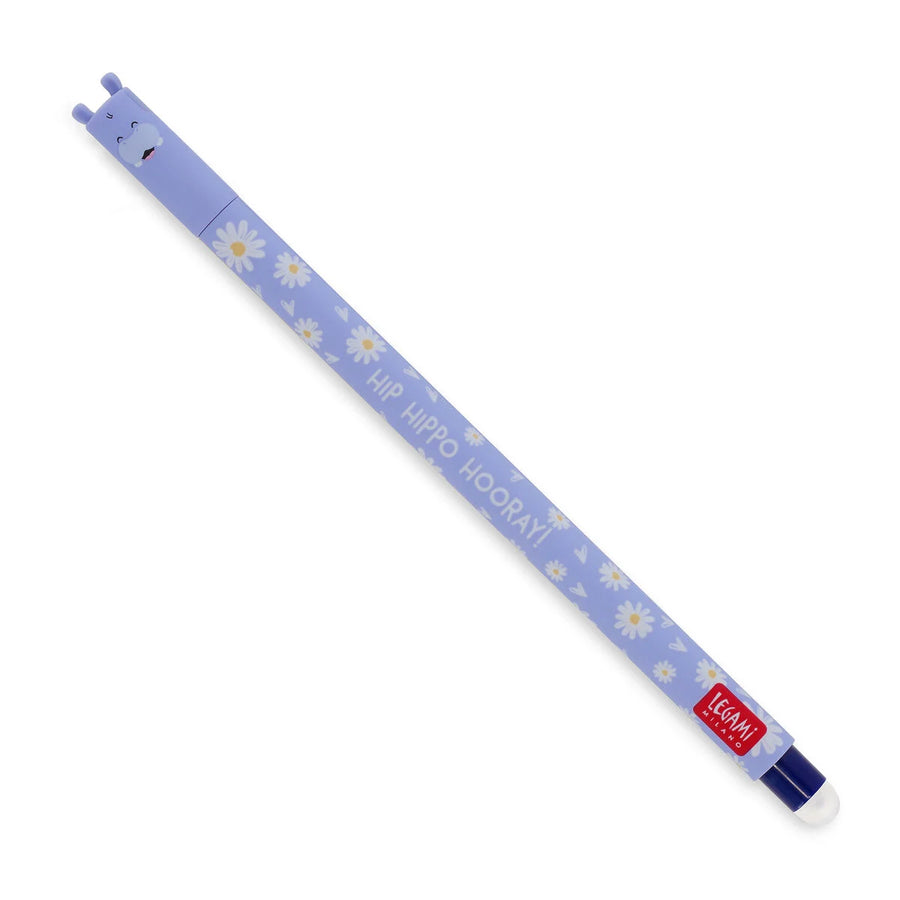 Penna Gel Cancellabile Hippo - Legami - La Sibilla