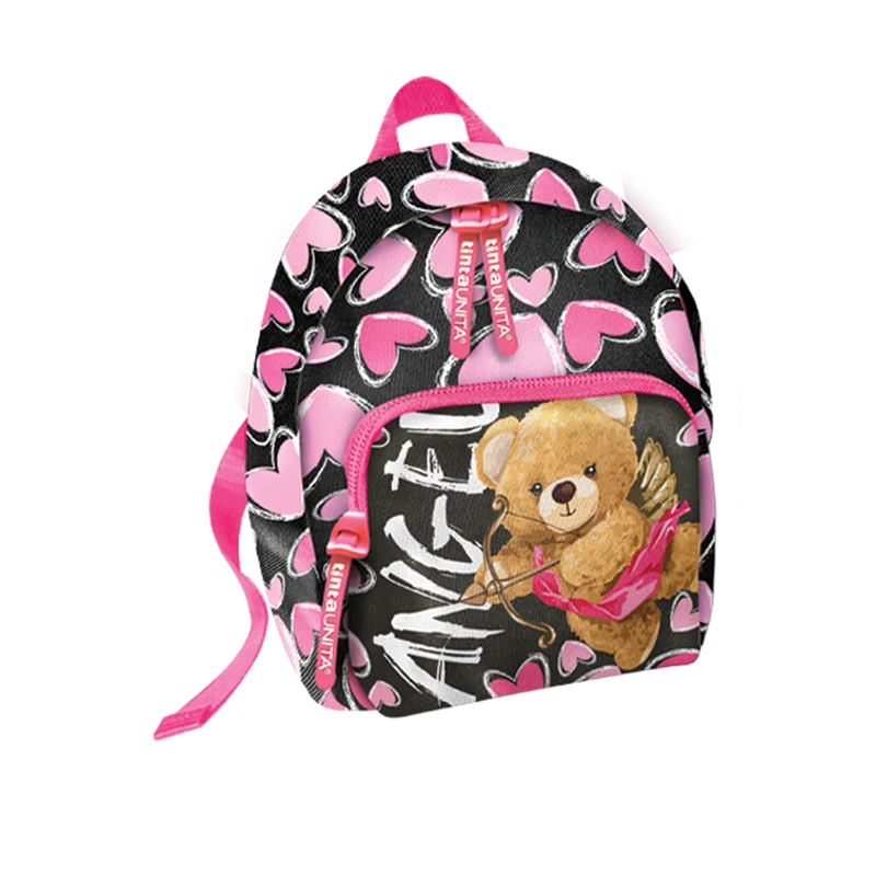 Zaino Asilo Angel Pink Tinta Unita - La Sibilla