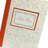 Libro firme dettagli arancio - La Sibilla