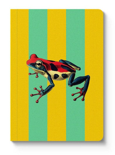 Taccuino A6 Striped Frog - La Sibilla