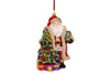 Decorazione per albero di Natale in vetro Santas - Huras Family - La Sibilla