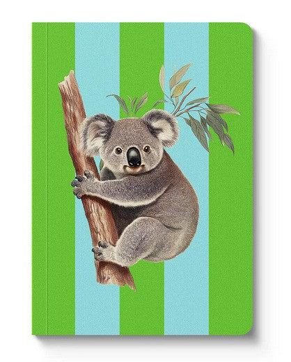 Taccuino A6 Striped Koala - La Sibilla