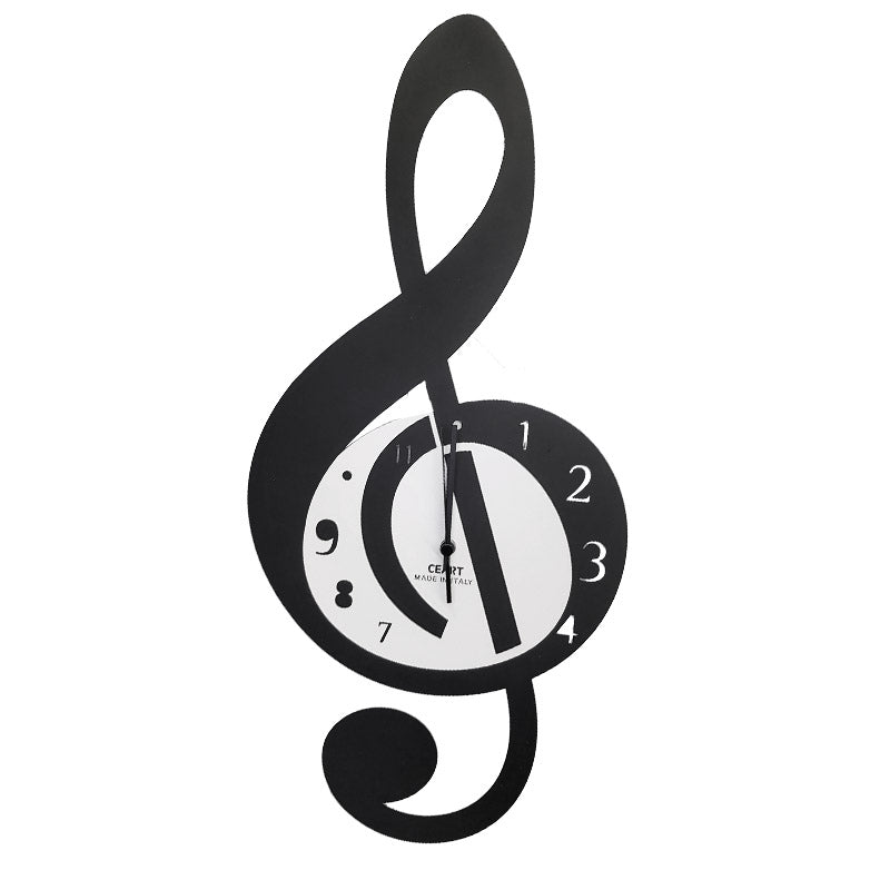 Orologio da parete Black Melody - La Sibilla