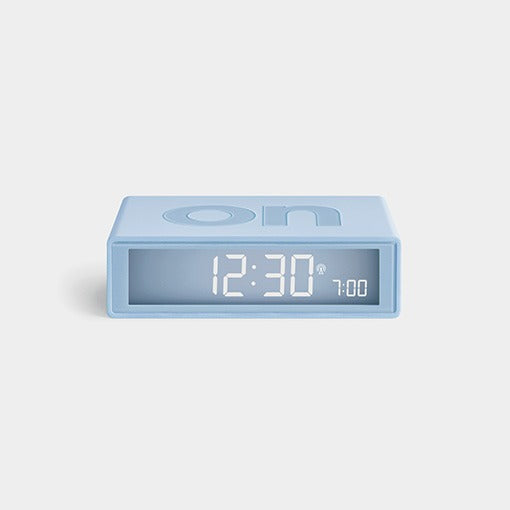 Radio sveglia digitale LCD Flip+ Light Blue - Lexon - La Sibilla