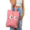 Shopper Tote "Ojos Rosa" Fisura - La Sibilla