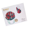 Biglietto pop up Roses - Flora by Origamo - La Sibilla
