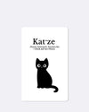 Biglietto Cartolina Lunacard Katze - Chic.Mic - La Sibilla