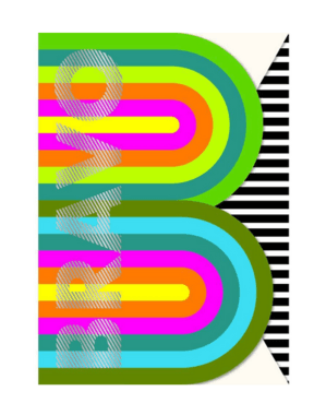 Biglietto Doppio Color Birthday - Artebene - La Sibilla
