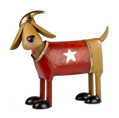 Cane con maglione rosso Baden - La Sibilla