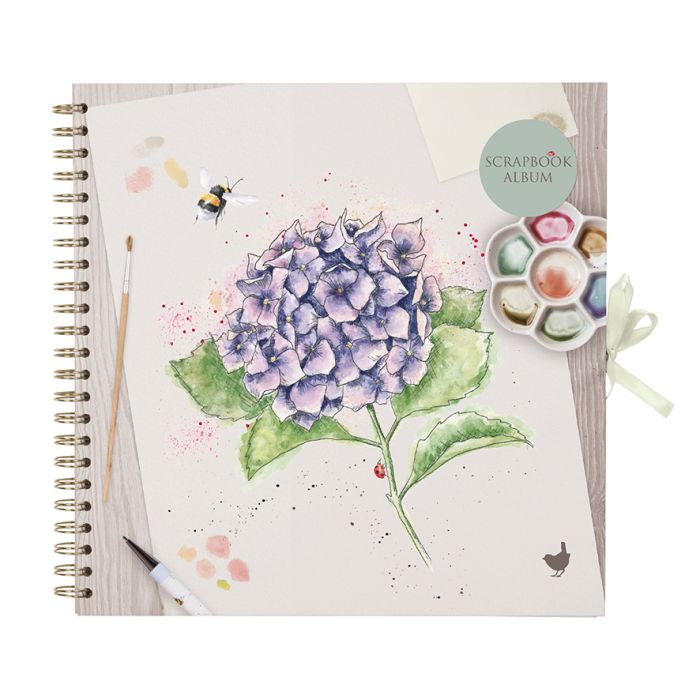 Scrapbook Album Hydrangea - Wrendale Designs - La Sibilla