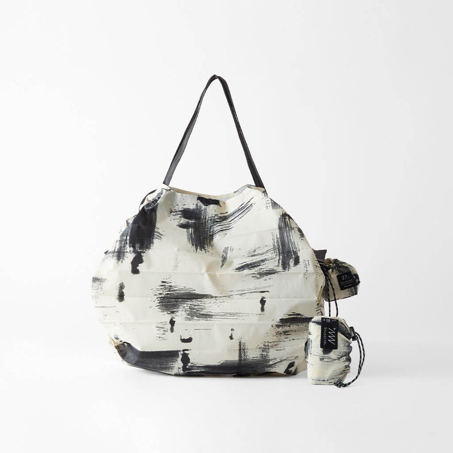 Shopper pieghevole con zip Ink - Shupatto - La Sibilla